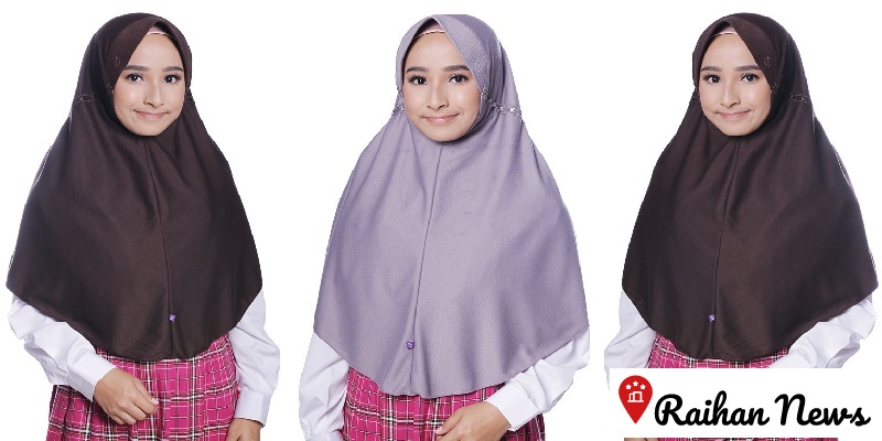 Latest Instant Hijab Models for School Children